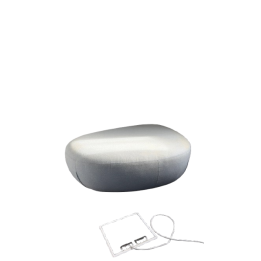 Pouf en Tissu Cascade