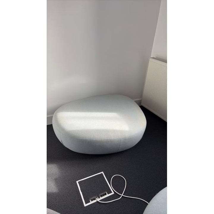 Pouf en Tissu Cascade
