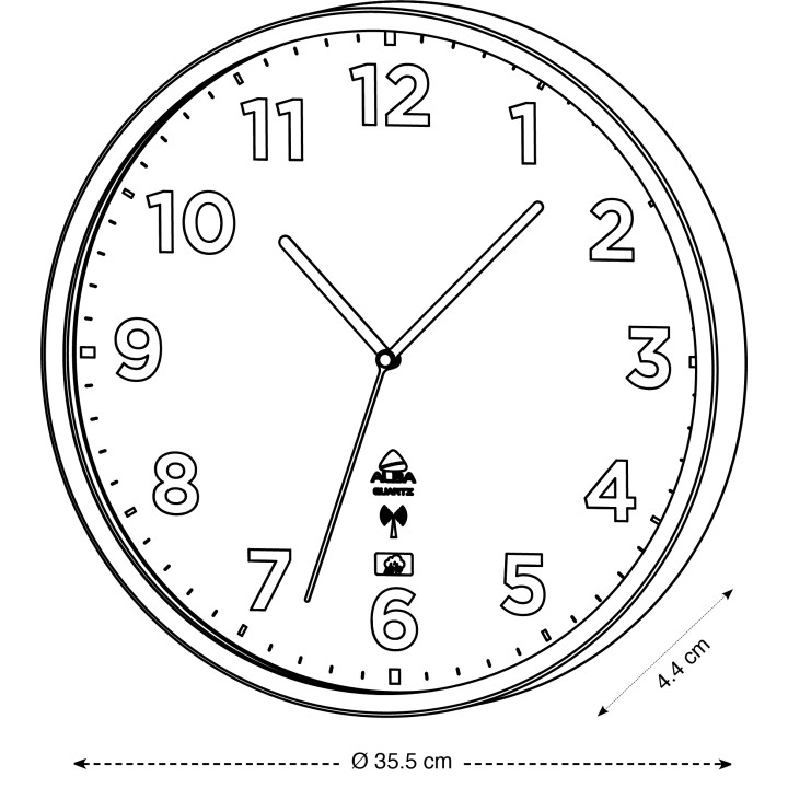 Horloge extérieur TEMPO