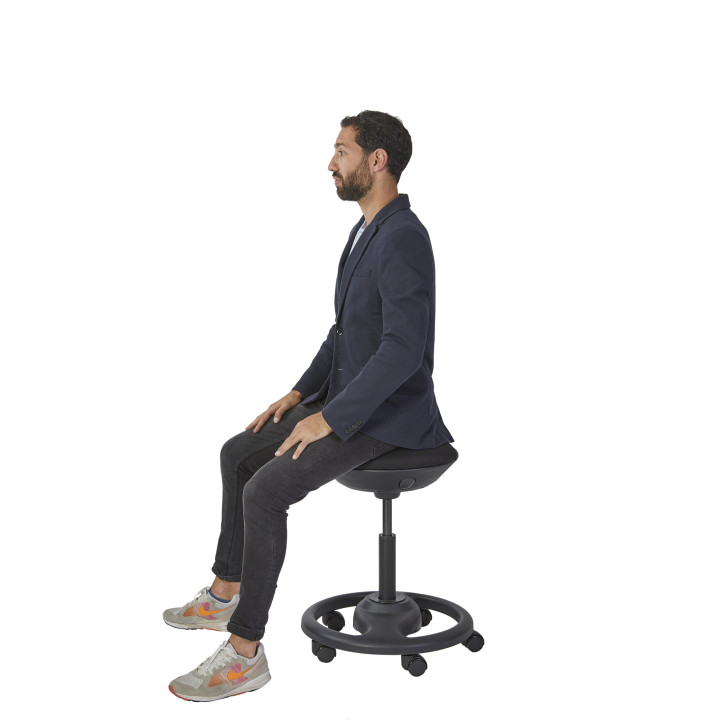 Tabouret ergonomique à bascule ROLL