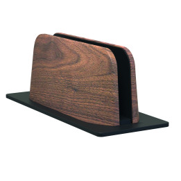 Support PC portable Noyer massif