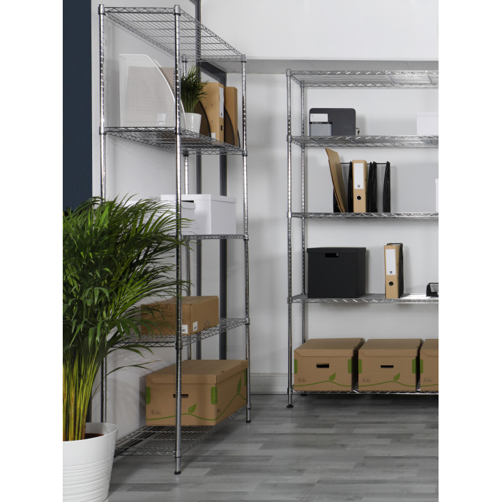 Etagère multifonction 5 niveaux Largeur 120