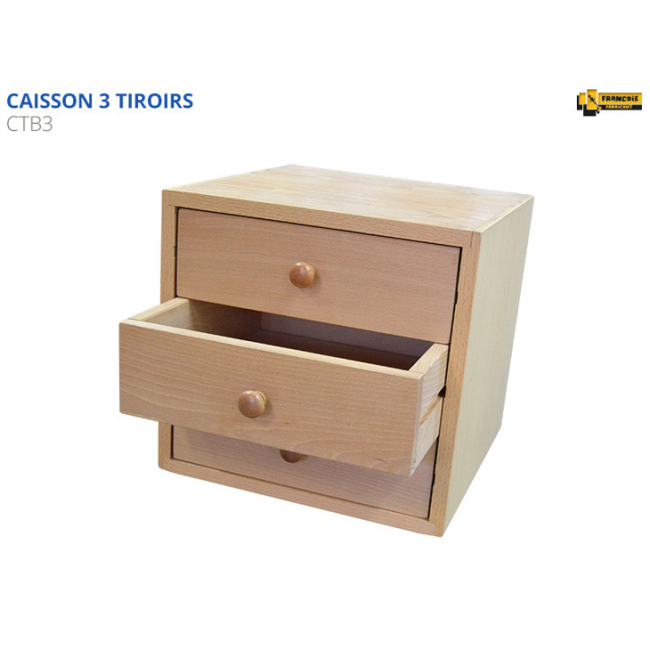 Caisson de 3 tiroirs