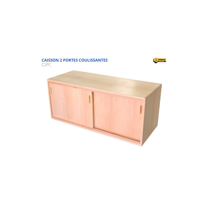 Caisson 2 portes coulissantes 1050