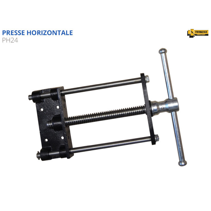 Presse horizontale largeur mâchoire 180 mm