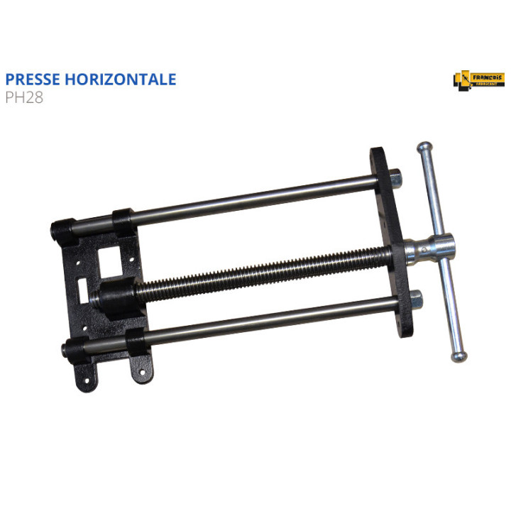 Presse horizontale largeur mâchoire 270 mm