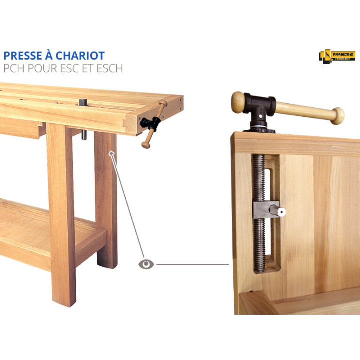 Presse à chariot