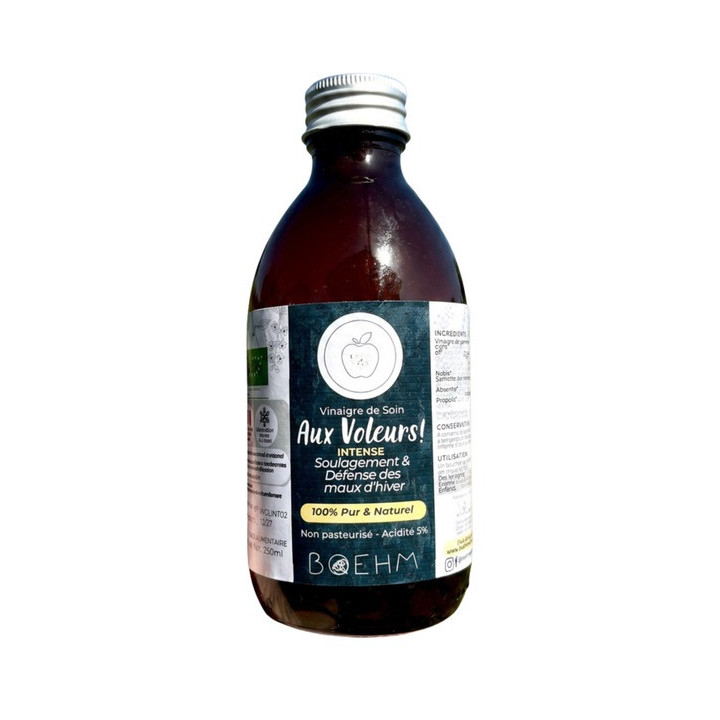 Vinaigre aux voleurs intenses - Propolis BIO 250 ml