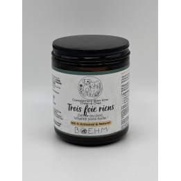 Poudre de plante Trois foie reins pour chat et chien