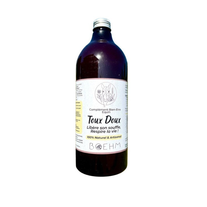 Vinaigre Toux douce pour chevaux/Anes 1L