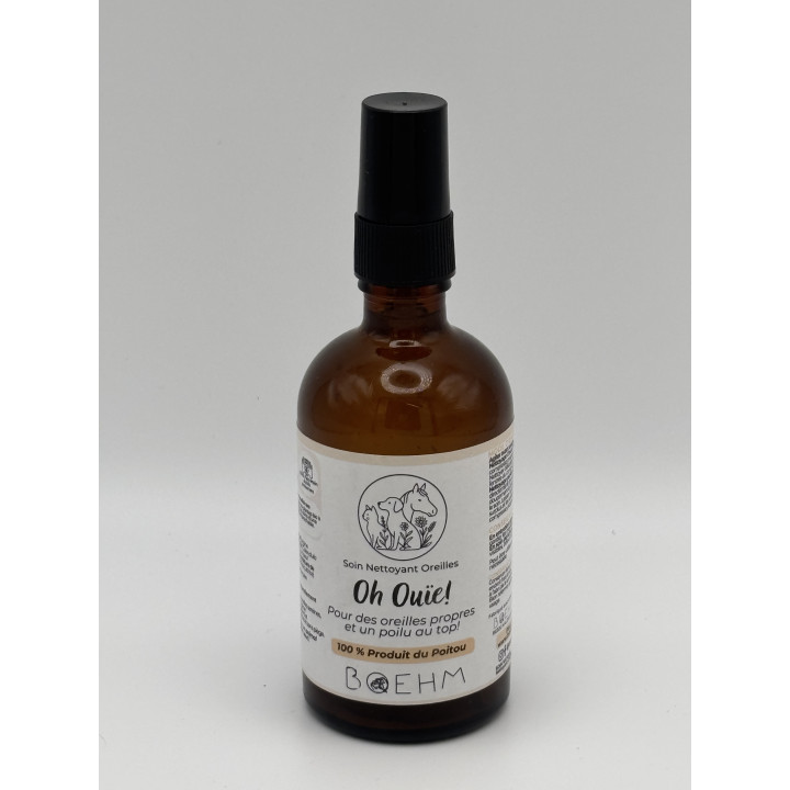 Soin naturel pour les oreilles (tous animaux) 50 ml