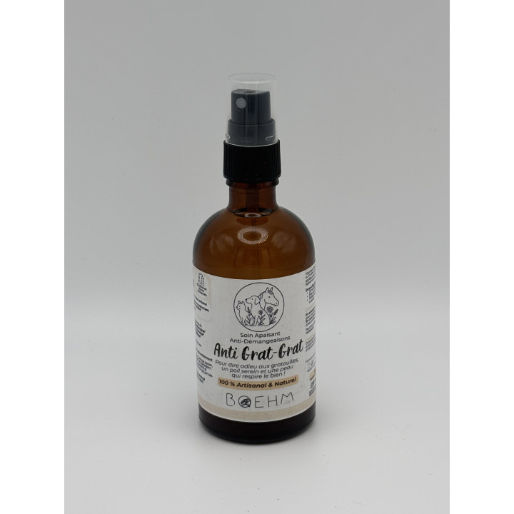 Soin naturel contre les démangeaisons (tous animaux) 100 ml