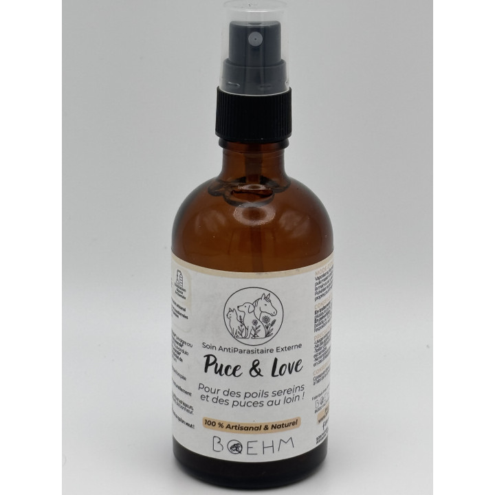 Soin naturel en spray répulsif parasites (tous animaux) 100 ml
