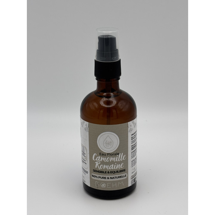 Hydrolat Camomille romaine - Peaux sensibles, réactives et sujettes aux rougeurs 100 ml