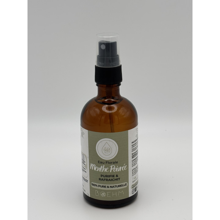 Hydrolat Menthe poivrée - Peaux normales et soin quotidien 100 ml