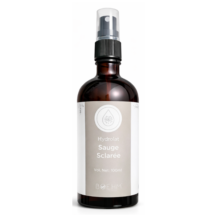 Hydrolat Sauge sclarée - Peaux mixtes ou à imperfections grasse 100 ml