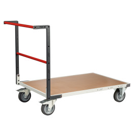 Chariot Flatpack dossier fixe 1200 x 800 mm plateau médium roues TPE 400 kg