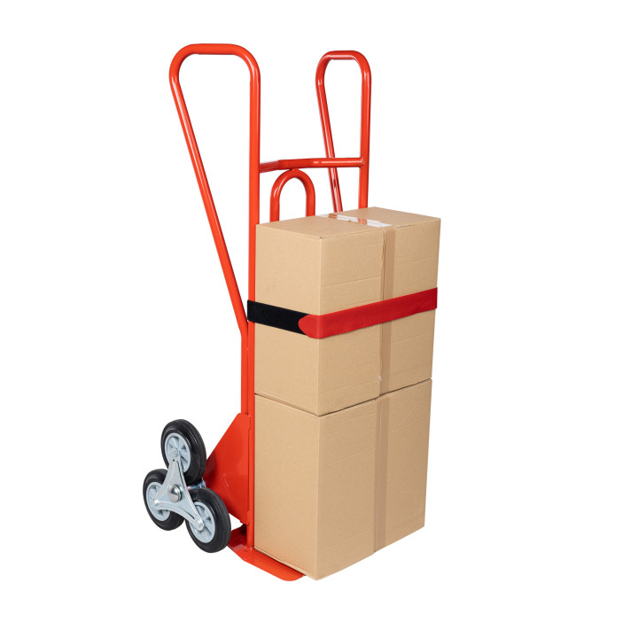 Diable poignées fermées bavette mixte roues étoile CC 250 kg