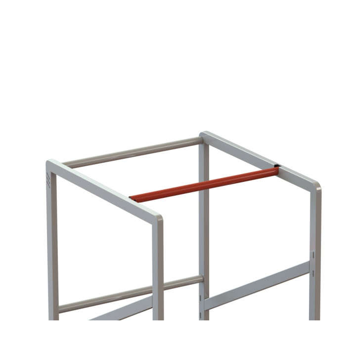 Escabeau étroit, 2 marches, 150 kg