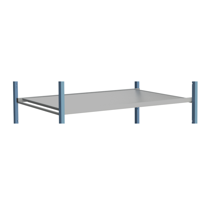 Plateau bois mélaminé 16 mm 850 x 500 mm pour servantes grillagées et multi-niveaux