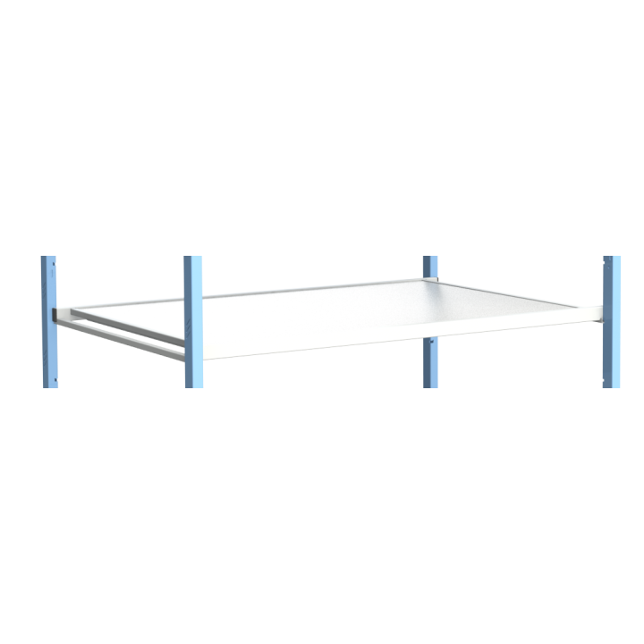 Plateau bois mélaminé 16 mm 1000 x 600 mm pour servantes grillagées et multi-niveaux