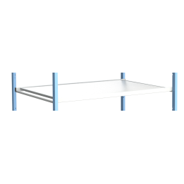 Plateau bois mélaminé 16 mm 1200 x 800 mm pour servantes grillagées et multi-niveaux