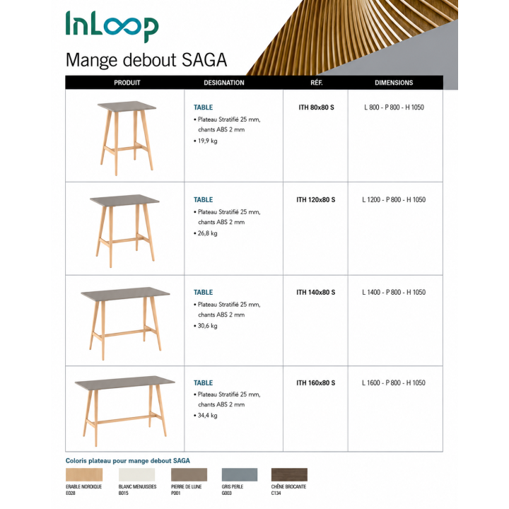 Table Haute Saga