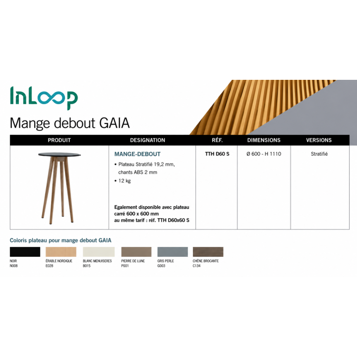Mange debout Gaia