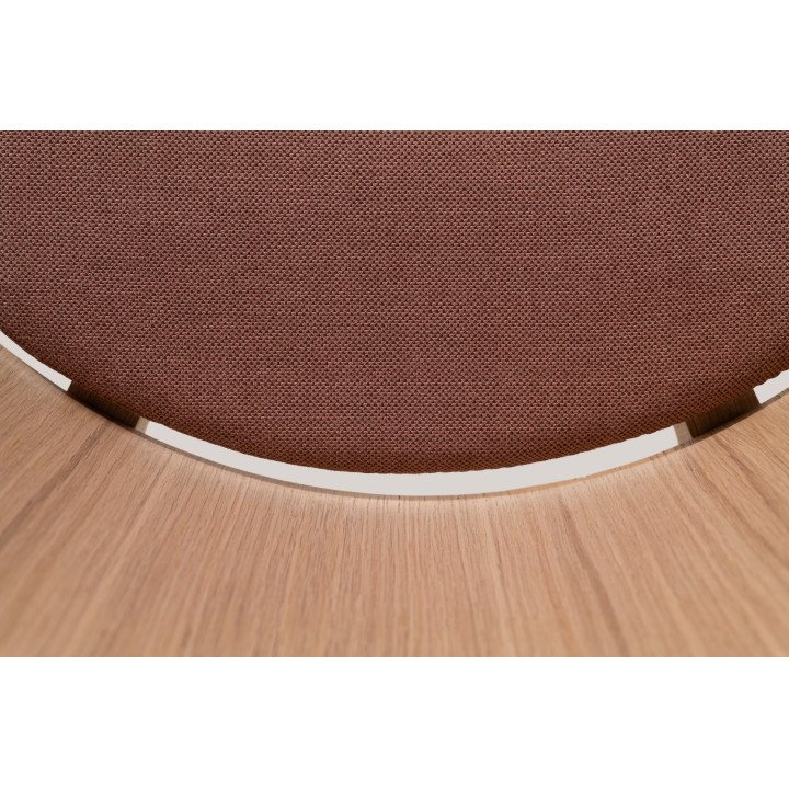 Chaise Lanas Chêne Assise tissu