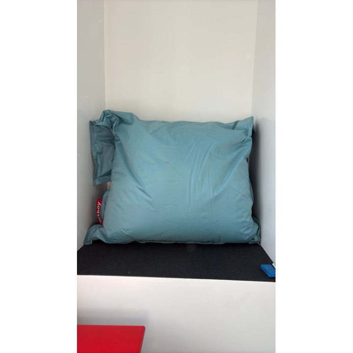 Pouf en tissu Charlotte