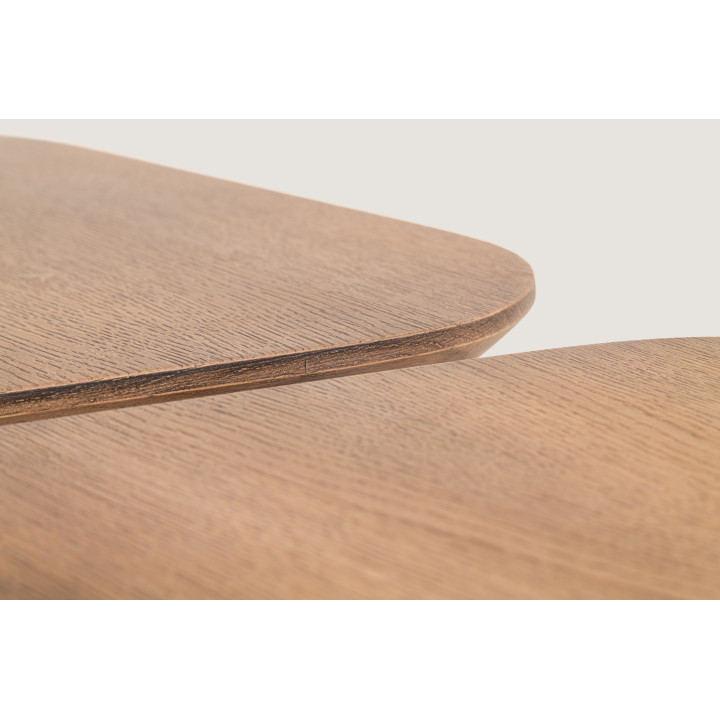 Table basse Roland 2 plateaux Chêne