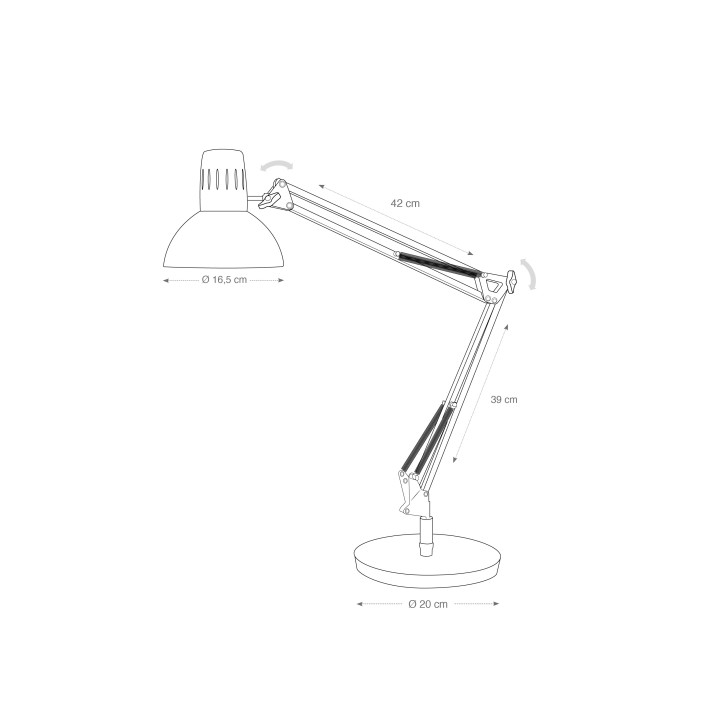 Lampe de bureau ARCHI