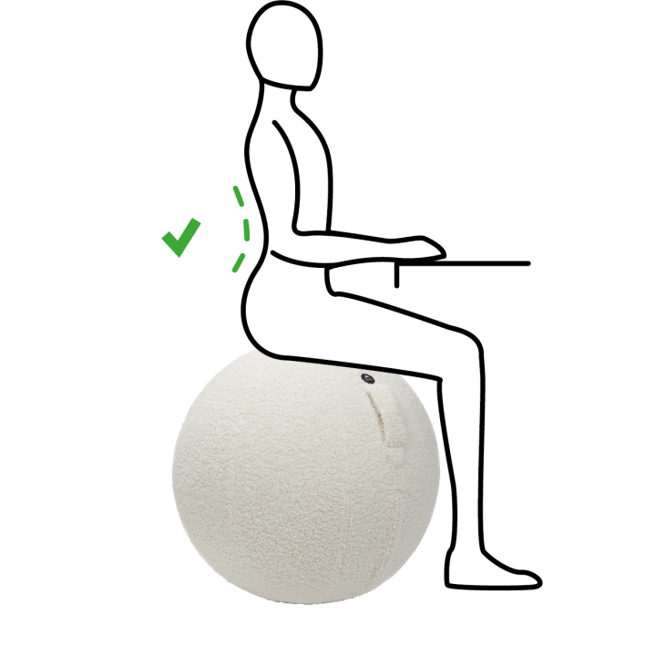 Ballon d'assise ergonomique HARMONIE