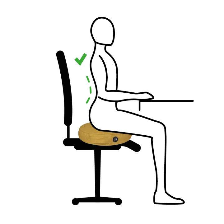 Coussin d'assise ergonomique LOTUS