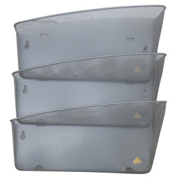 Set de 3 corbeilles murales superposables