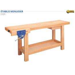 Etablis Menuisier avec presse de serrage rapide