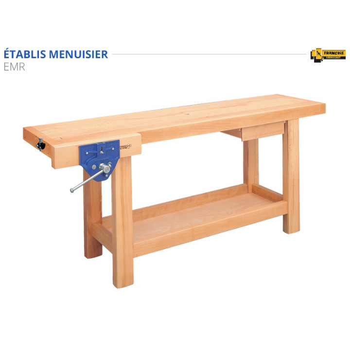 Etablis Menuisier avec presse de serrage rapide