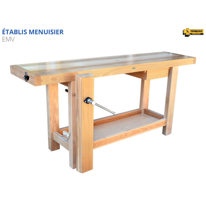 Etablis Menuisier avec presse avant verticale