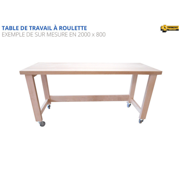 Table de travail polyvalente