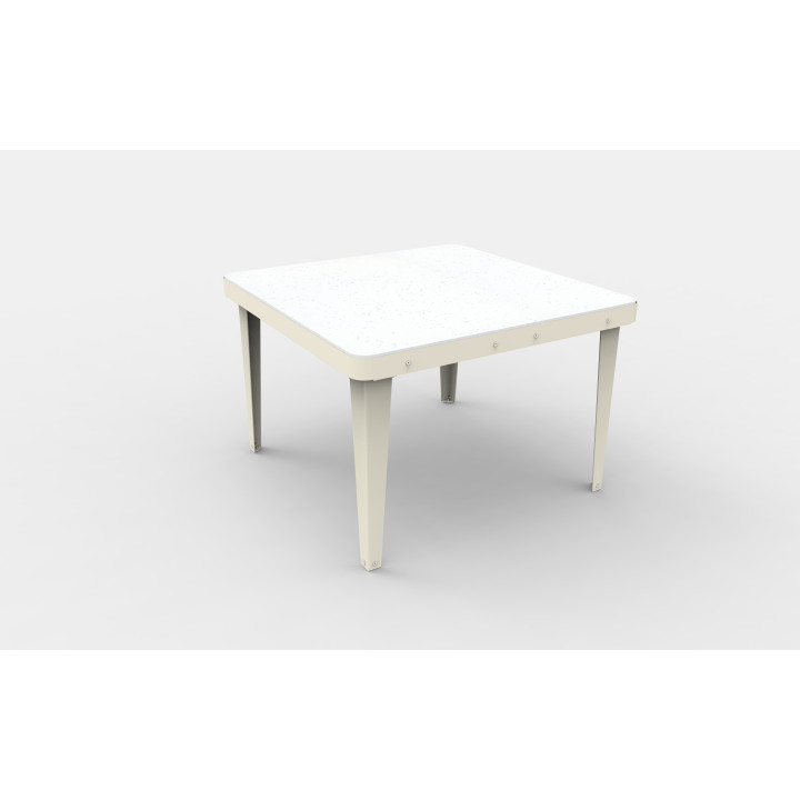La table basse Carrée Bicolore