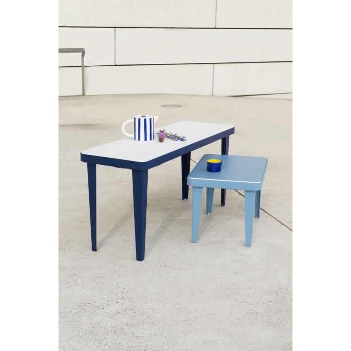 La table basse Carrée Bicolore