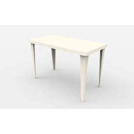La table Rectangle Bicolore