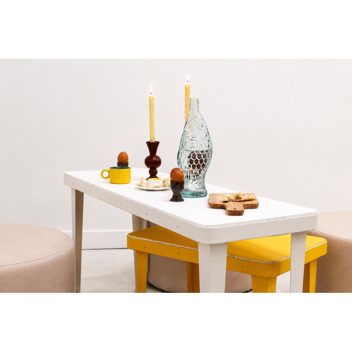 La table Rectangle Bicolore