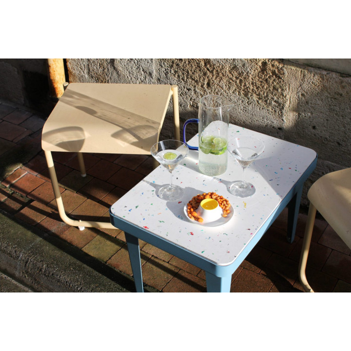 La table Rectangle Bicolore